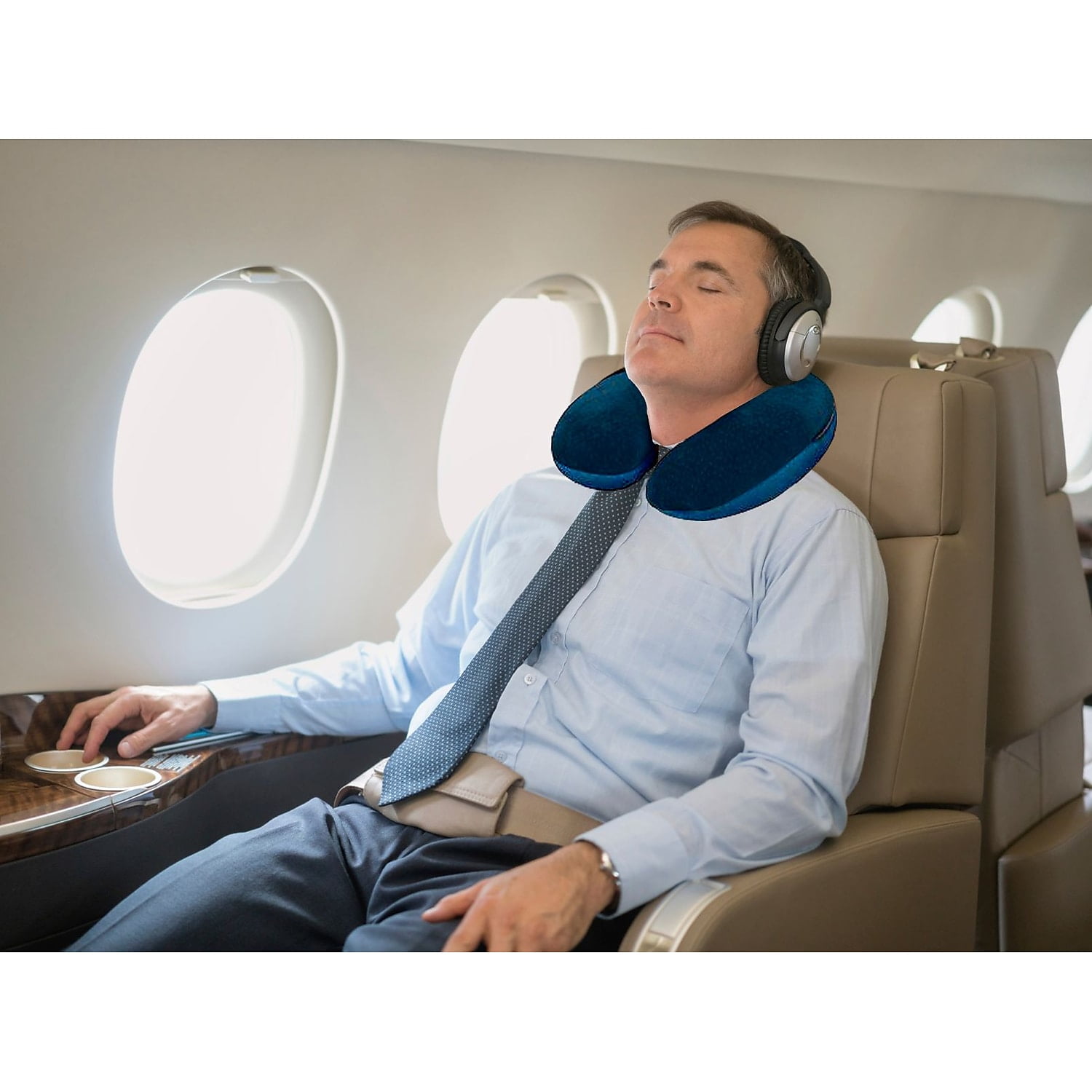 TraverGo Micrbead Neck Pillow TR1020PK, Pink