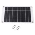 thumbnail image 1 of Cargador de batería de silicio monocristalino ultracompacto para acampar al aire libre Panel solar de cristal único, 1 of 8