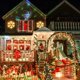 thumbnail image 2 of 【Paquete de 4】 Guirnalda de luces solares para exteriores, 12 m 100 LED Guirnaldas de luces solares para exteriores Impermeable 8 modos Luz de decoración para jardín Patio Hogar Navidad Boda Fiesta B JAMW Sencillez, 2 of 5