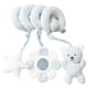 thumbnail image 1 of Cochecito de bebé, cuna, actividad, juguetes de peluche en espiral, cochecito de bebé infantil, asiento de coche, juguetes colgantes, juguetes educativos de peluche, 1 of 8