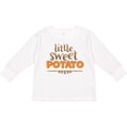 thumbnail image 3 of Inktastic Thanksgiving Little Sweet Potato Boys or Girls Long Sleeve Toddler T-Shirt, 3 of 5