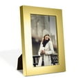 thumbnail image 2 of 6x8 Solid Wood Picture Frame - Gold, 2 of 6