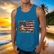 thumbnail image 2 of Camiseta para Hombres Hombres Moda Casual Verano Solto Chaleco Deportivo Cuello Redondo Camiseta, 2 of 5