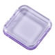 thumbnail image 2 of 10x cajas de almacenamiento para uñas, vitrina de exhibición para decoración de uñas, Mini Vacío claro, estuche de exposición para uñas artificiales, Violeta, 2 of 8