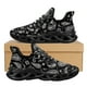 thumbnail image 1 of Zapatillas deportivas informales de malla con estampado de cachemira blanca de marca de lujo para mujer, cómodas y ligeras con plataforma para caminar., 1 of 6