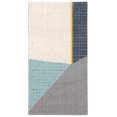 thumbnail image 1 of Visby Blue Polypropylene Rug 2'8" x 4'11", 1 of 7