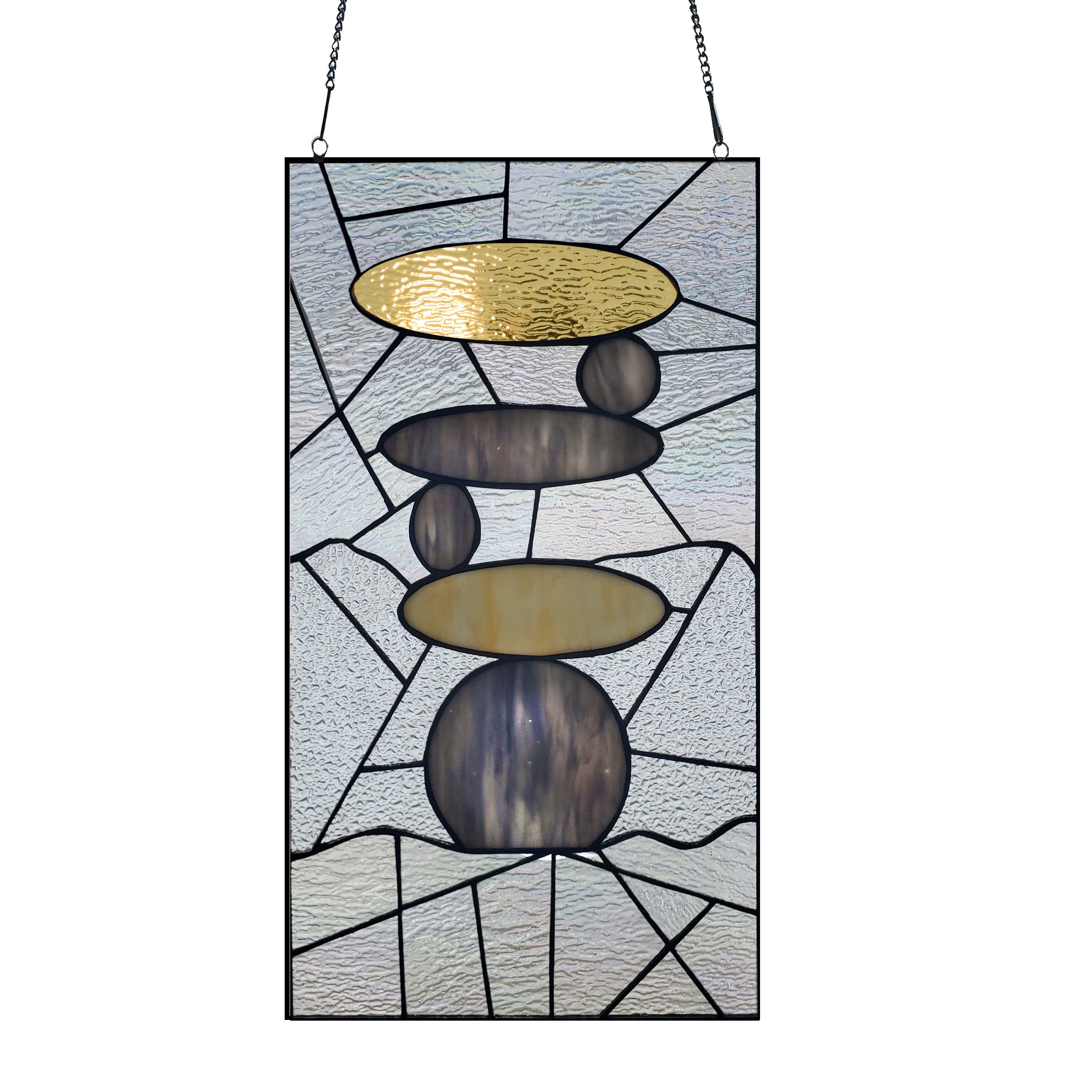 River Of Goods 18 In Zen Stone Garden Stained Glass Window Panel In Grey Walmart Com Walmart Com River Of Goods 18 In Zen Stone Garden Stained Glass Window Panel In Grey Walmart Com Walmart Com