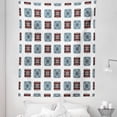 thumbnail image 1 of Batik Tapestry, Geometric Square Shaped Lines Forms with Detail Folk Batik Image, Fabric Wall Hanging Decor for Bedroom Living Room Dorm, 5 Sizes, Multicolor, by Ambesonne, 1 of 1