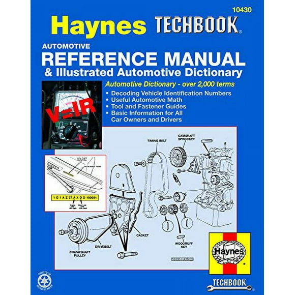 Automotive Reference Manual & Illustrated Dictionary Haynes Techbook
