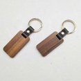 thumbnail image 5 of 10pcs Wooden Keychain Rectangular Collectible Key Ring Car Bag Hanging Pendant Painting Crafts Cute, 5 of 5
