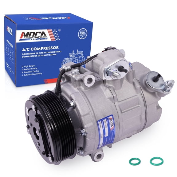 MOCA AUTOPARTS New AC Compressor Fit for 2011-2015 Ford Explorer 3.5L & 2013-2015 Ford Police Interceptor Utility 3.7L