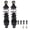 Black, variant on Rupoun 2pcs 82mm / 3.2 inches RC Car Shock Absorber Aluminum Alloy Remote Control Upgrade Parts For TAMIYA CC01 Series CC02 - Green Perfect Replacement Accessory