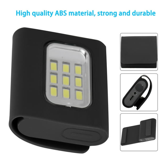 LED Lamp,Portable COB Light Night Cycling Safety Lamp Safety Light High-Intensity Output