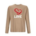thumbnail image 4 of Lovzfmll Pyjama de Sport Imprimé Romantique Manches Longues Col Rond pour Hommes Kaki, 2TG, 4 of 4