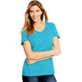 thumbnail image 1 of Hanes T-Shirt Col en V Performance Tri-Mélange X-Temp Fresh IQ pour Femmes, m, 1 of 4