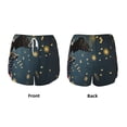 thumbnail image 3 of Daiia North American Bald Eagle Pattern Women's 2 in 1 Running Shorts - Lightweight Athletic Workout Gym Yoga Shorts Liner with Phone Pockets-Medium, 3 of 7
