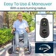 thumbnail image 5 of Vive Compact Electric Wheelchair – Foldable, Lightweight, Long-Range Mobility Aid, 5 of 10