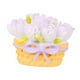 thumbnail image 2 of Cesta de flores de resina perfecl adorno flor artificial Estilo B, 2 of 8