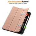 thumbnail image 4 of Allytechgroup iPad Pro 13 M4 2024 Case, Slim Flip Smart Cover Auto Sleep Wake with Pencil Holder Multi Angle Veiwing Stand Shockproof Case for Apple iPad Pro 13 inch 2024,Rosegold, 4 of 9