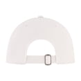 thumbnail image 5 of Disney Mickey Mouse Dad Hat, Silhouette Logo Cotton Adult Men's Baseball Cap, White, One Size, 5 of 5