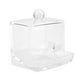 thumbnail image 3 of Dispensador De Hisopos De Algodón Acrílico, Caja De Almacenamiento De Cosméticos Transparente Con Diseño Recargable, Para Organización De Maquillaje Y Joyería, 3 of 7