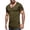 Army Green, variant on Plus Size T Shirts for Man Summer Casual Short Sleeve V Neck Tshirts Lightweight Breathable Athletic Workout Tees