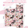 thumbnail image 5 of Dachshund and Flower Toddler Nap Mats for Kids Preschool,Sleeping Mat Bag or Kids,Toddler Sleeping Bag,Toddler Nap Mat or Daycare, 5 of 6
