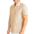 thumbnail image 4 of Camisa Para Hombre Shendy Vendy Slim Fit Strech Manga Corta, 4 of 5