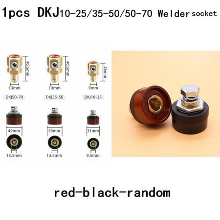 

1PCS Quick Connector Welding Machine Cable DKJ 10-25/35-50/50-70 Quick Socket