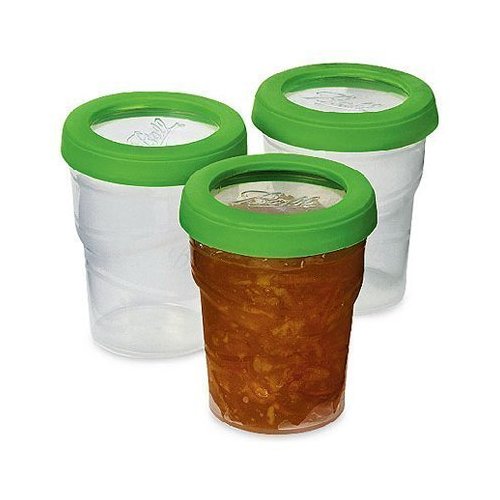 Ball Plastic Freezer Jar 8oz (2Pack of 3)