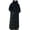Black, variant on Mens Winter Long Coats Hooded Padded Jacket Windproof Thicken Warm Down Jackets Padded Parka Outerwear Windbreaker