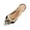 Womens Casual Shoes # Black, variant on Dress Shoes for Women Closed Toe Pointed Front Slingback Flats Canvas Texture Elegant Botanical Embroidery Chunky Chain Link Hardware Office Evening Party Shoes