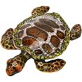 thumbnail image 1 of VEEKI Trinket Box, Sea Turtle Shaped Hand Painted Rhinestones Hinged Treasure Box for Living Room24052894, 1 of 5