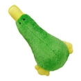 thumbnail image 2 of YaoZQ Green Puppy Teething Toy, Stuffed Animal with Sound for Dog Training & Aggressive Chewers, Durable Fabric, 9.45x5.51in, 2 of 5