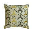 thumbnail image 1 of Fundas de almohada decorativas grises de 30 x 30 cm (12 x 12 pulgadas), cojines de terciopelo con cuentas para sofá, diseño geométrico moderno, estilo tridimensional., 1 of 5