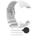 thumbnail image 3 of Sywqhk Correa de pulsera de silicona para reloj Polar M400 M430 (blanco L), 3 of 3