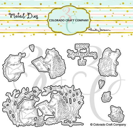 UPC: 0810043854900 | Colorado Craft Company Metal Die Set-Hedgehog Day-By Anita Jeram