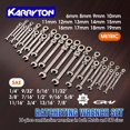thumbnail image 2 of Juego de llaves de trinquete KARRYTON con cabezal flexible de 26 piezas y 72 dientes, 2 of 7