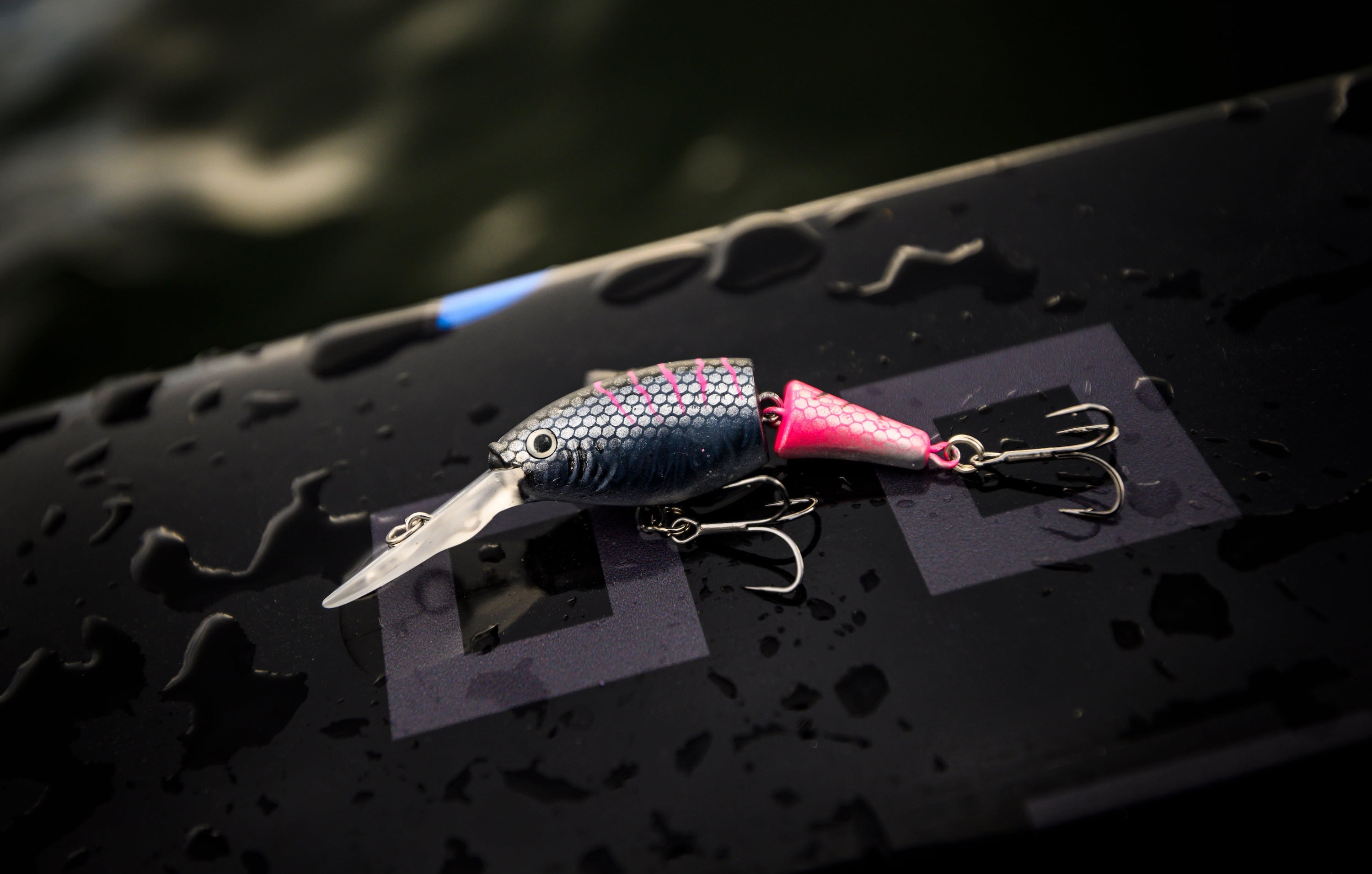 Berkley Flicker Shad Jointed Fishing Lure, Firetail Hot Perch, 1/5 oz