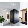thumbnail image 2 of Brunswick 18" Flush Mount 120V ELV LED 3000K 90CRI 32W Black, 2 of 2