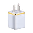 thumbnail image 3 of CNKOO New Double Port Usb Wall Plug Brick Charging Box Adapter Double Usb Charger Block Usb Wall Charger With Smart Charging Cell Phone Wall Chargers  Travel Travel, 3 of 5