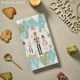 thumbnail image 2 of &nbsp;SOME THING Blue Nutcrackers Tree Christmas Kitchen Towels Dish Towels, 18x26 Inch Gift Box Snowflake Winter Decoration Hand Towels Set of 2, 2 of 6