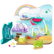 KidKraft Rainbow Dreamers Wooden Waterfall Grotto Dressing Room Play Set with 10 Pieces