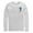 White, variant on Men's Aladdin Genie Badge  Long Sleeve Shirt White 2X Large