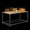 Model-A, variant on Model-C2 Small Animal Cage 2x1 Ft For Single Guinea Pigs