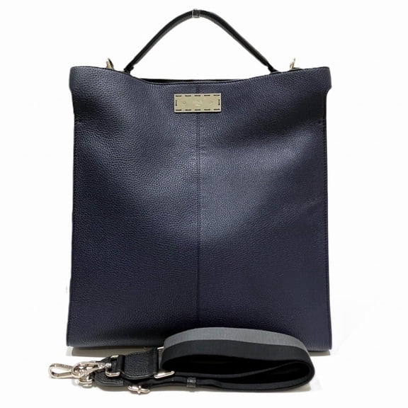 Pre-Owned Fendi Peekaboo X-Lite Fit Shoulder Bag, Leather, 7VA447 A80G