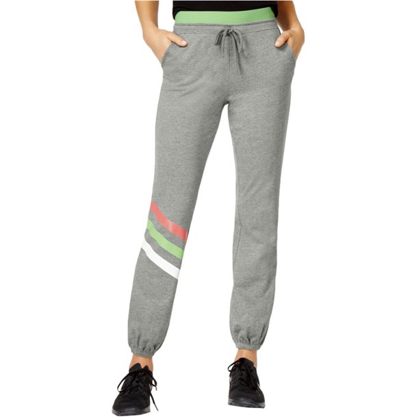 Jessica Simpson The Warm Up Casual Jogger Pantalones para mujer, gris, grande Jessica Simpson Persona que practica jogging