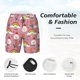 thumbnail image 3 of Fotbe Cartoon Chicken Traje de Baño para Hombre – Shorts de Natación de Secado Rápido con Forro y Bolsillos-Small, 3 of 6