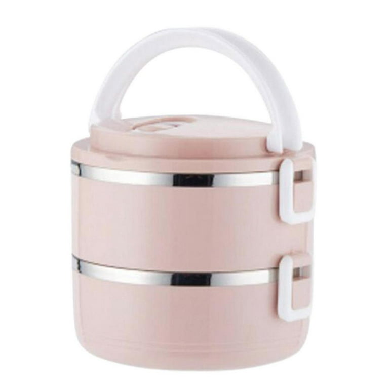 Stainless Steel Insulated Lunch Box Bento Box Suitable For