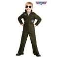 thumbnail image 5 of Toddler Flight Suit Top Gun Costume, 5 of 6